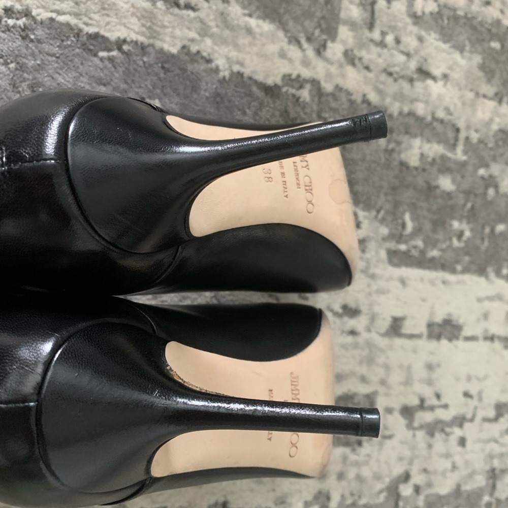 Jimmy Choo Leather Booties - Picture 14 of 15